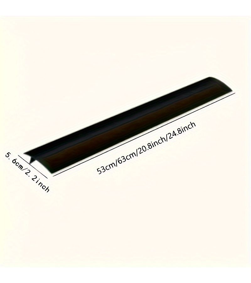 Gray Silicone Stove Gap Strip 53cm Kitchen Oil Proof Sealing Cover - Image 3