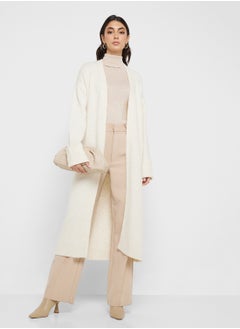 VERO MODA High Neck Knitted Coat  - Image 4