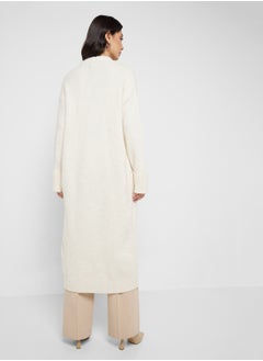 VERO MODA High Neck Knitted Coat  - Image 2