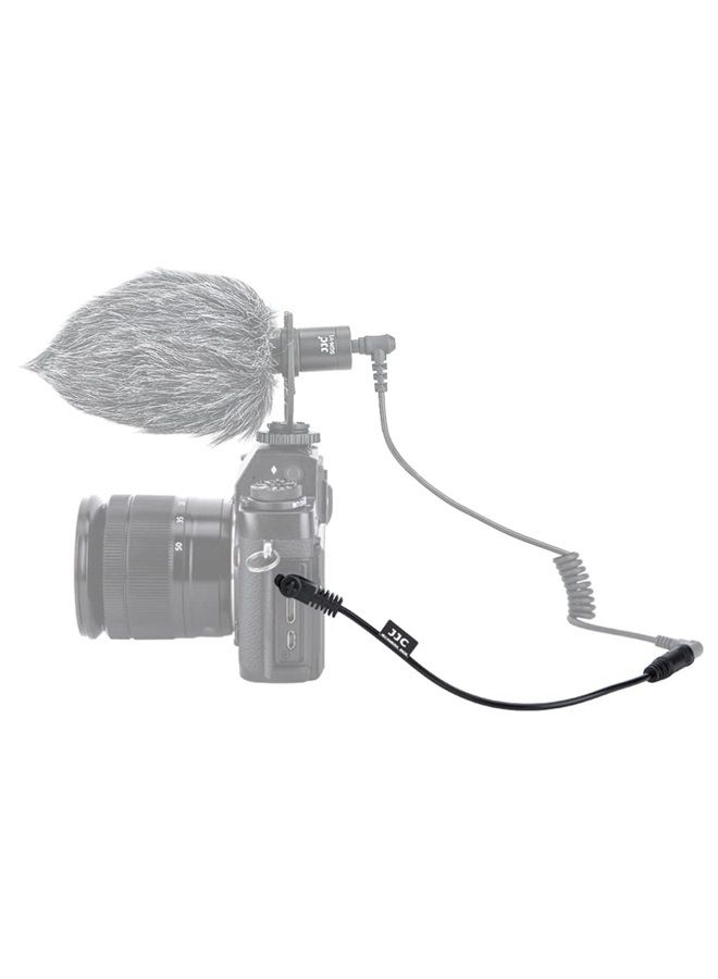 JJC 3.5mm Female to 2.5mm Male Microphone Audio Cable Mic Adapter for Fuji Fujifilm X-T30 II X-T30 X-T20 X-T10 X-PRO3 X-T100 X100V X100F X100T X-PRO2 X-T1 X-E3 X-E2S X-E2 X-E1 and XF10 Camera - Image 4