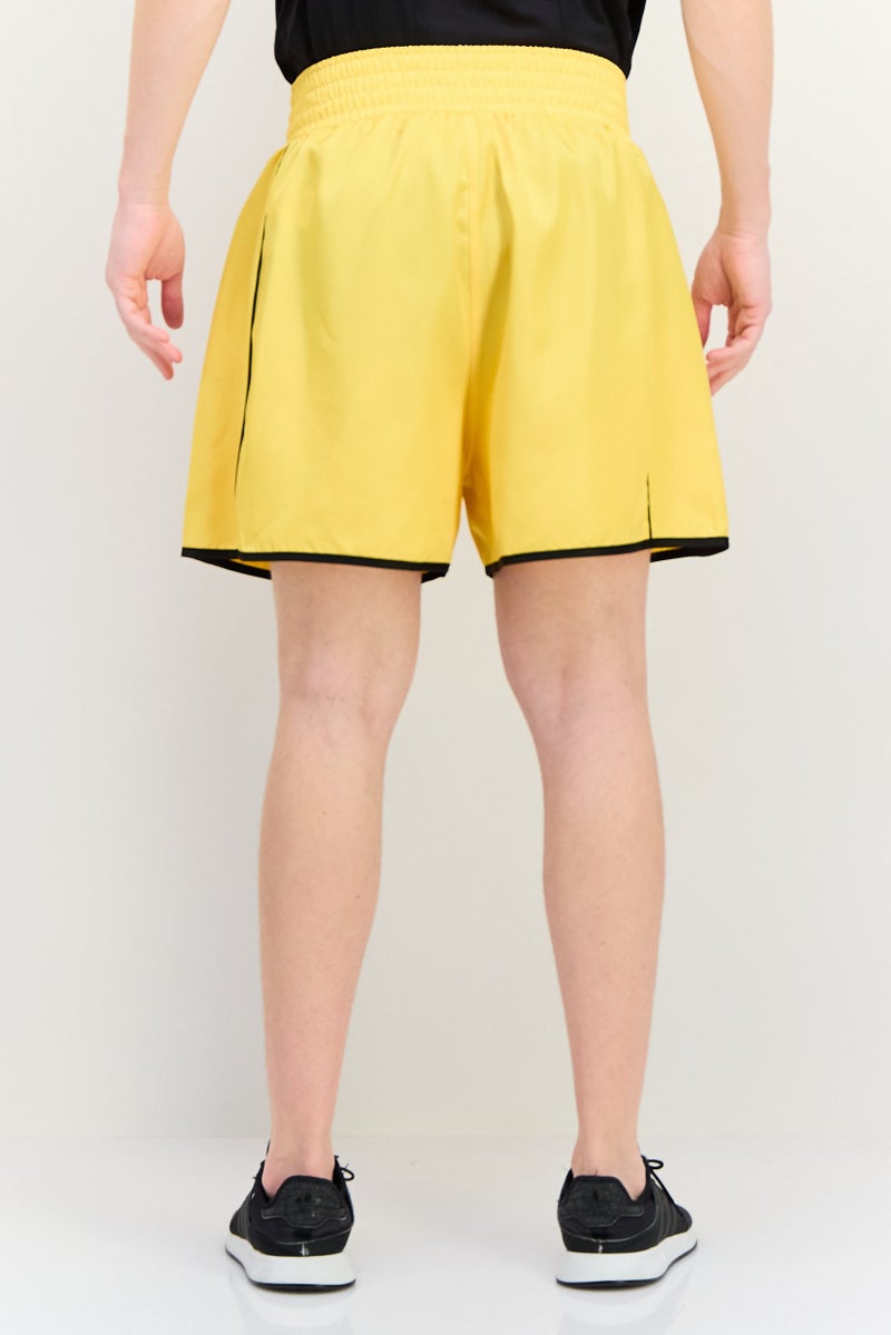 adidas Originals Men Sportswear Fit Boxing Shorts, Gold - Image 2