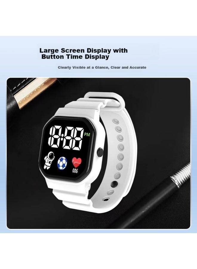 Yajia Kids Electronic Watch Multi-function Led Digital Watch Children's Waterproof Sports Bracelet - Image 4