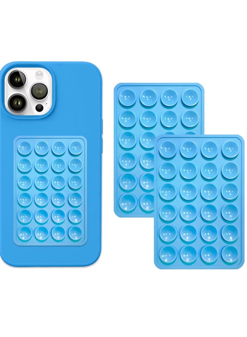 general 2Pack Silicone Suction Phone Case Mount, Silicon Adhesive Phone Stand Sticky for Cell Phone, Non Slip Suction Cup Phone Mount, Hands-Free Phone Accessories Holder for Selfies and Videos - Image 1