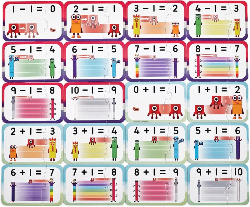 Learning Resources Numberblocks Adding and Subtracting Puzzle Set - Image 2