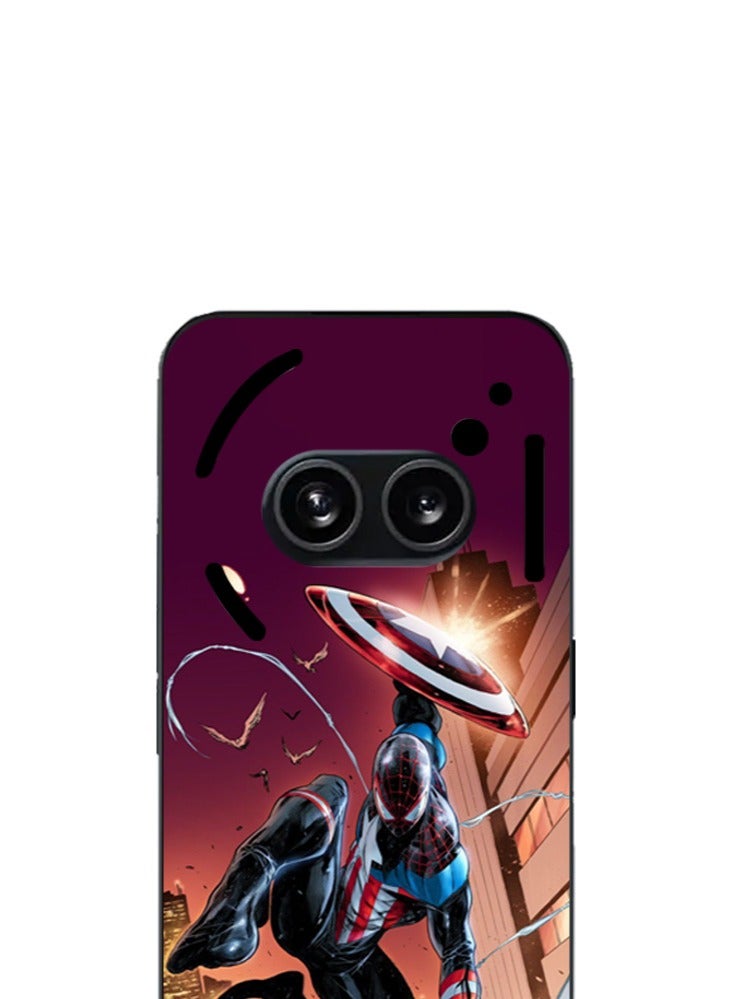 Service Zone Protective Mobile Back Cover Spider Man Miles Morales For  Nothing Phone 2A 5G - Image 2