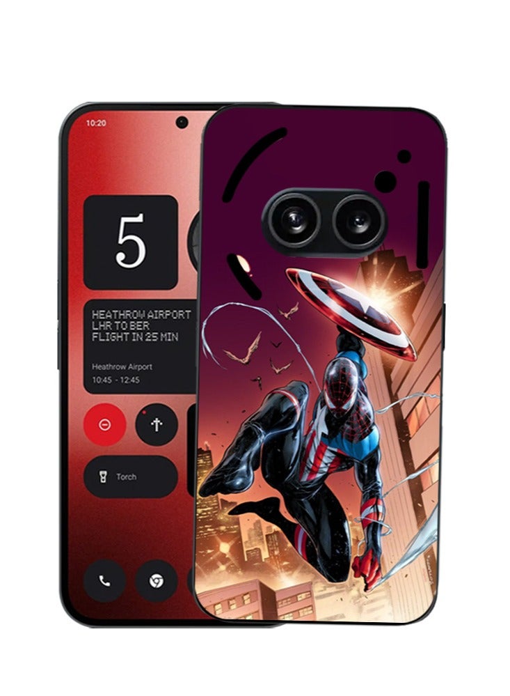 Service Zone Protective Mobile Back Cover Spider Man Miles Morales For  Nothing Phone 2A 5G - Image 3