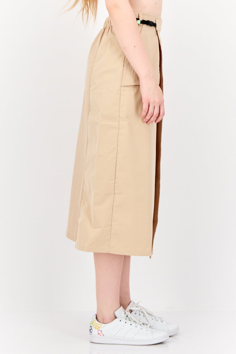 Adidas Women Sportswear Fit Outdoor Skirt, Tan  - Image 2