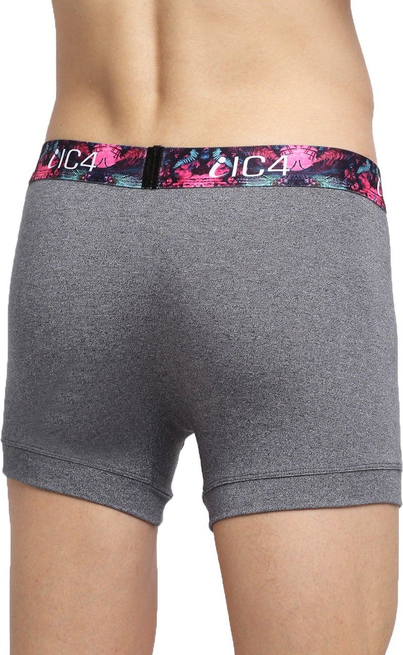 IC4 Store Men's Vivid Trunk Combo Pack of 2 - Black and Charcoal - Image 4