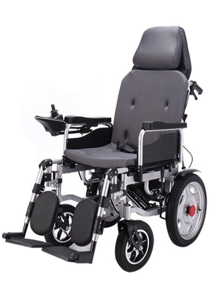 Cool Baby Electric Power Wheelchair Elderly Disabled Intelligent Adjustment Automatic Full lying Electric Wheelchair - Image 1