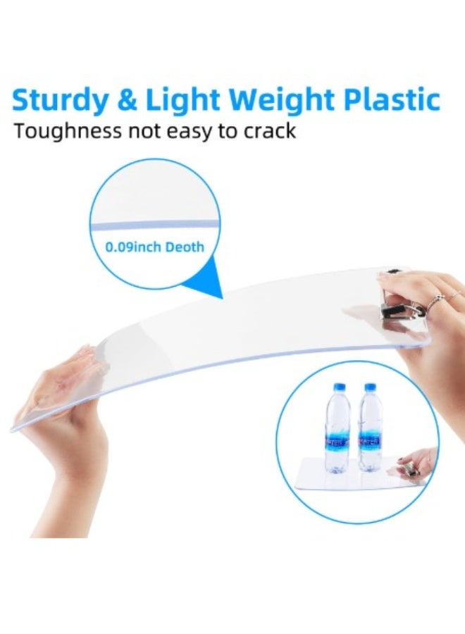 Terabyte Plastic Clipboards, A4 Acrylic Clear Board for Classroom, Students, Transparent Letter Size  with Low Profile Clip, Office & School Supply - Image 2