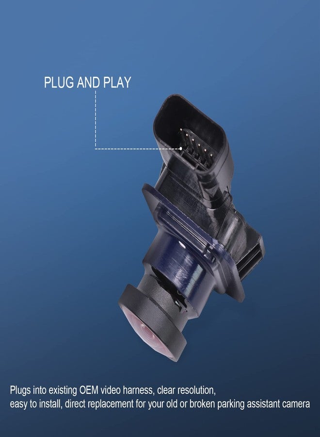 DICMIC كاميرا الرؤية الخلفية DICMIC متوافقة مع فورد إكسبلورر موديلات 2011-2015 وفورد إكسبلورر موديلات الشرطة 2013-2015، بديل للأرقام التالية: EB5Z-19G490-A، DB5Z-19G490-A، 590-421 - Image 5