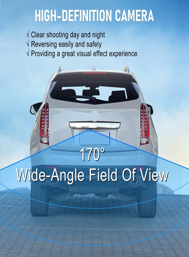 DICMIC كاميرا الرؤية الخلفية DICMIC متوافقة مع فورد إكسبلورر موديلات 2011-2015 وفورد إكسبلورر موديلات الشرطة 2013-2015، بديل للأرقام التالية: EB5Z-19G490-A، DB5Z-19G490-A، 590-421 - Image 3
