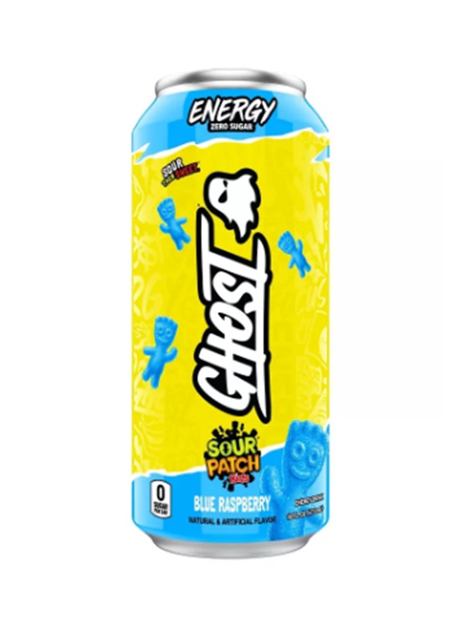 Ghost - Sour Patch Blue Raspberry Energy Drink 473ml - Image 1