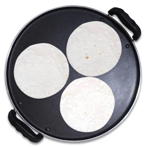 Blueberry's Nonstick Appachatty+Frying Pan 24cm Induction Base,Made in India (Tawa) - Image 1