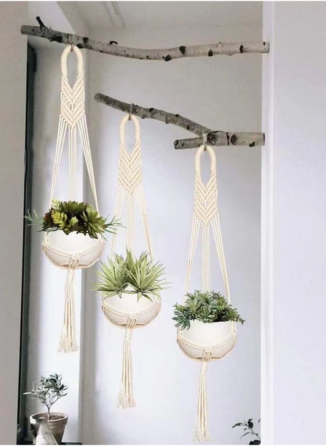 Kutis 1-Piece Wall Hanging Display Stand Home Decoration Woven Plant Display Stand  68 Centimeter  - Image 4