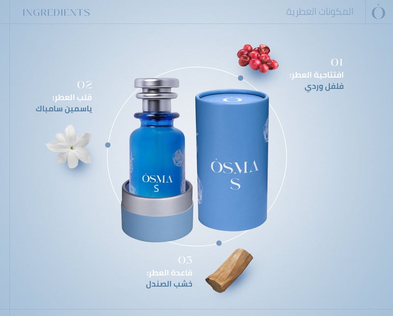 اوسما عطر S من أوسما للجنسين 150 مل - Image 2