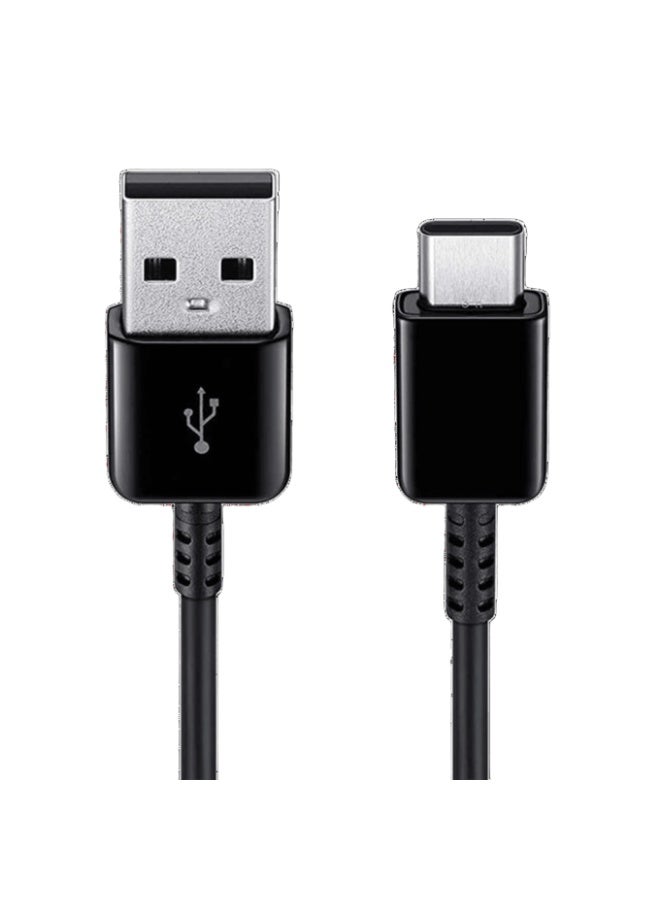 Type-C USB cable for high-speed charging and data transfer, black - Image 1