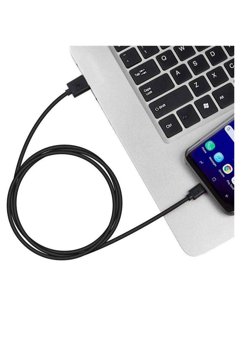 Type-C USB cable for high-speed charging and data transfer, black - Image 2