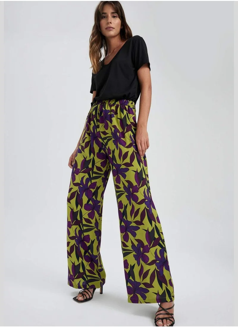 DeFacto Patterned Palazzo Trousers