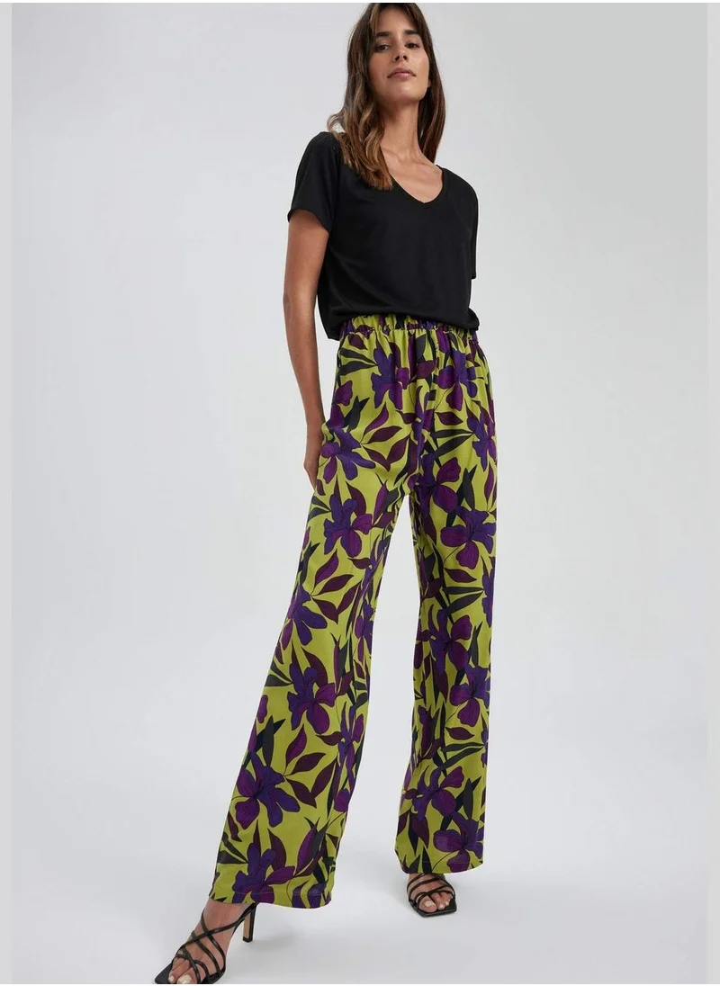 DeFacto Patterned Palazzo Trousers