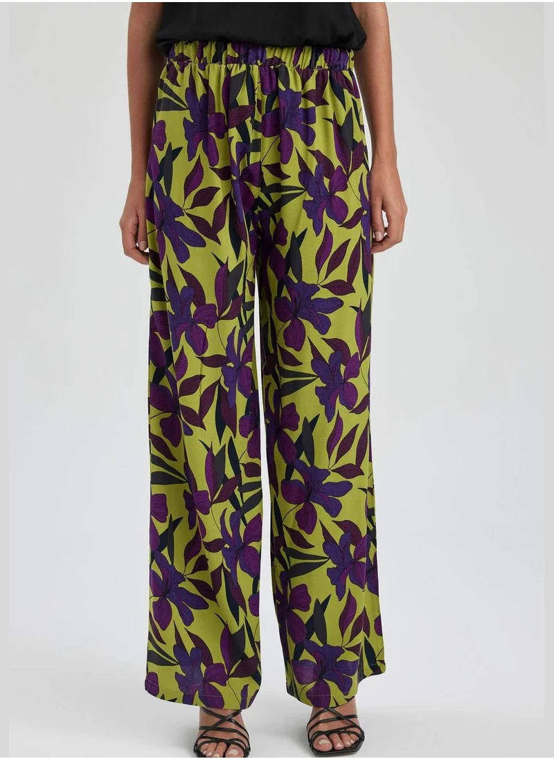 DeFacto Patterned Palazzo Trousers