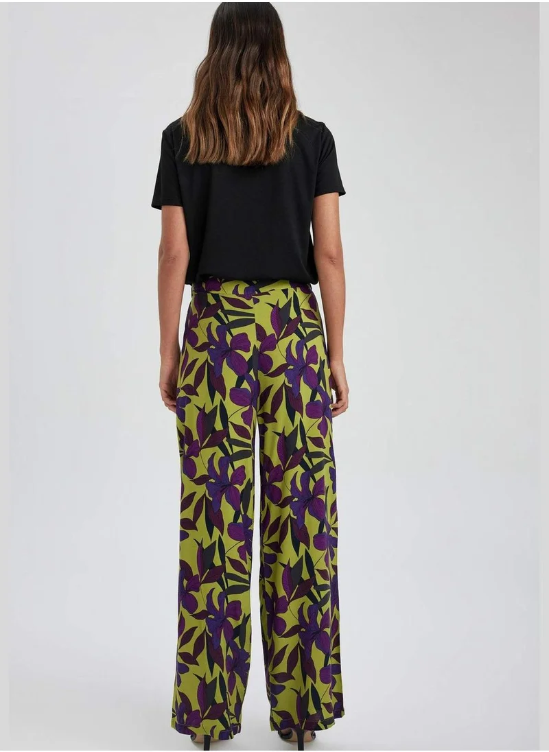 DeFacto Patterned Palazzo Trousers