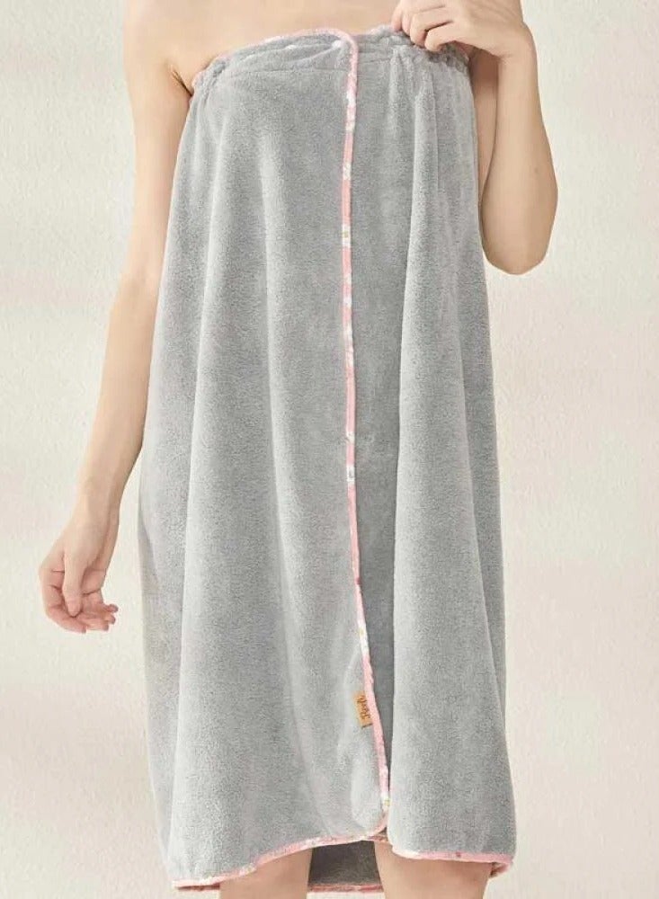 Reefi Top Gray Bath Robe Reefi - Image 3