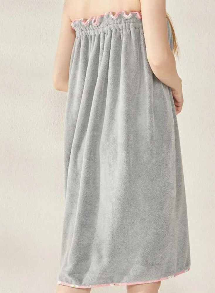 Reefi Top Gray Bath Robe Reefi - Image 4