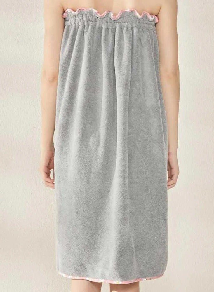 Reefi Top Gray Bath Robe Reefi - Image 5