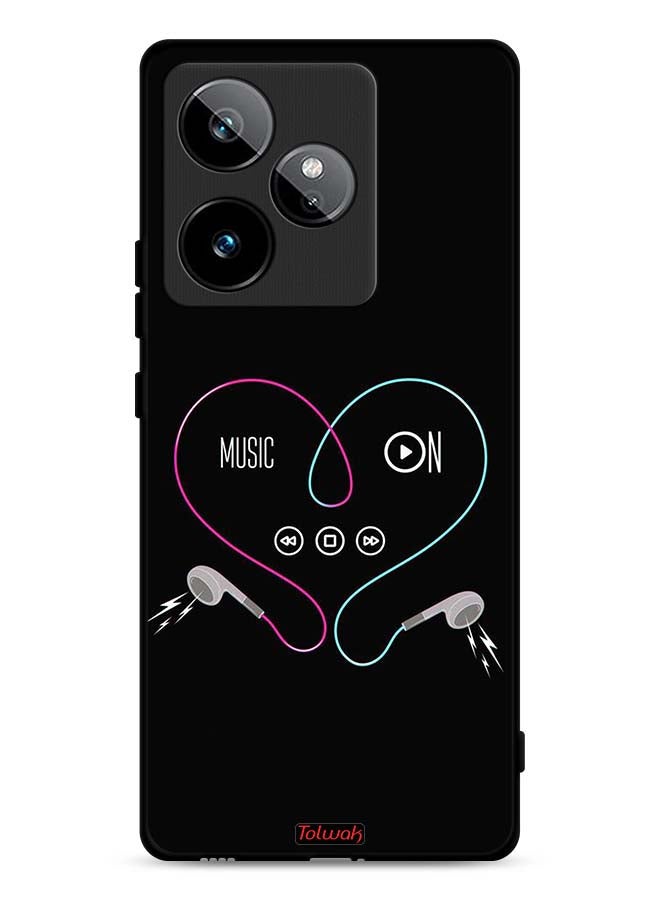 Tolwak Realme GT 7T 5G Protective Case Cover Music On