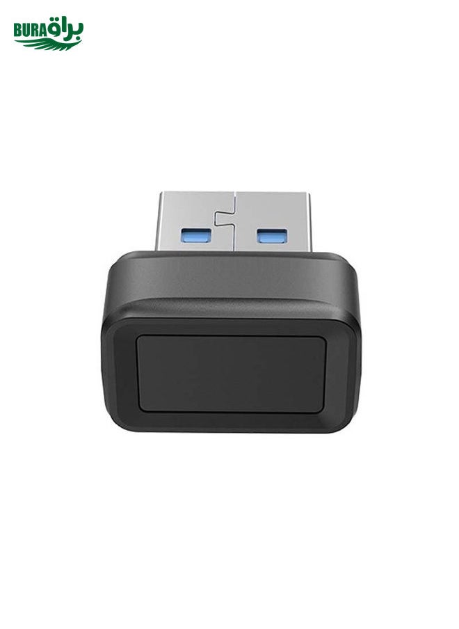 BURAQ Windows Hello Fingerprint Reader Security Key for Windows 10 / 11(Silver)  - Image 5