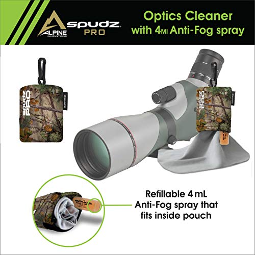 SPUDZ Pro | 10" x 10" Microfiber Cloth Screen & Lens Cleaner w/ 4ml Bottle | - Image 4