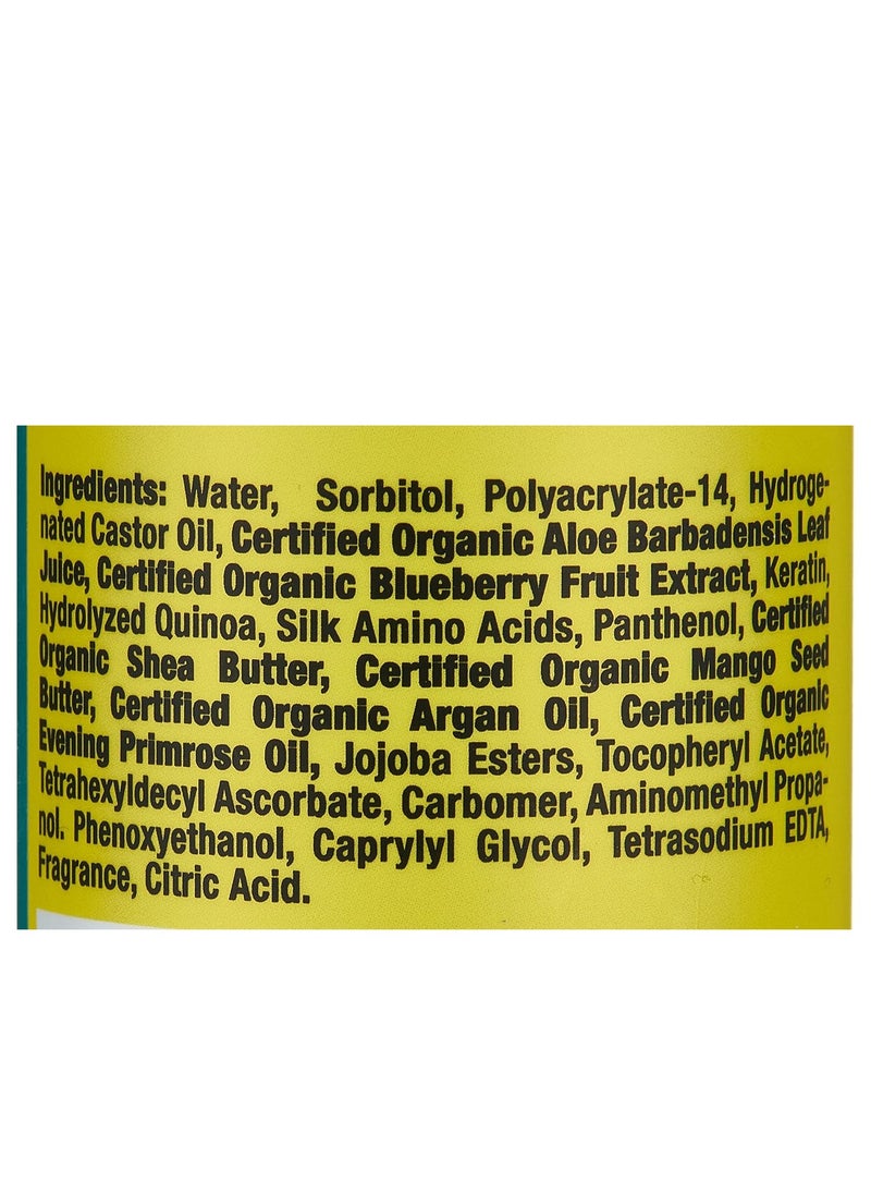 Curls Curls Blueberry Bliss Control Jelly - 8 oz, Define & Defrizz, Wash and Go's, Twist Outs & Braid Outs, for Wavy, Curly, and Coily Hair Types  - Image 5