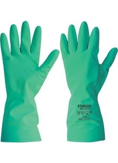 Starline NF1815 Chemical Gloves Green 38 cm No: 7 