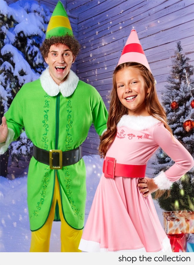 Rubies Elf Movie: Jovie Costume for Kids by Rubies, Girl's Large - Image 4