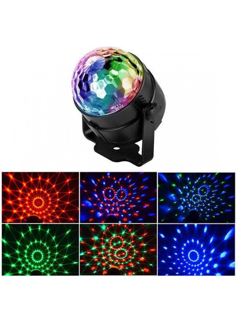 Star Global LED Disco Ball Sound Sensitive Sphere Disco Ball Colorful Light Laser  - Image 1