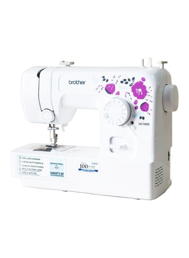 brother Sewing Machine White/Purple/Blue - Image 3