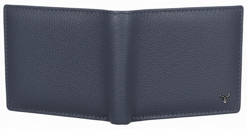 NAPA HIDE Leather Wallet for Men (Blue) - Image 2