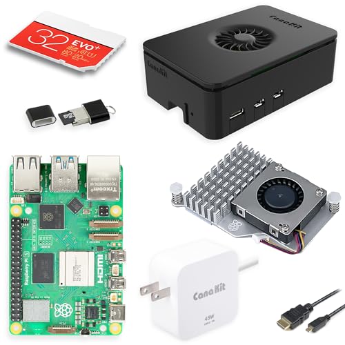 CanaKit مجموعة البداية الأساسية CanaKit Raspberry Pi 5 (ذاكرة 4 جيجابايت) - Image 1