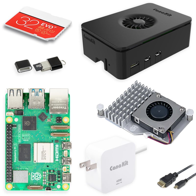 CanaKit مجموعة البداية الأساسية CanaKit Raspberry Pi 5 (ذاكرة 4 جيجابايت) - Image 4