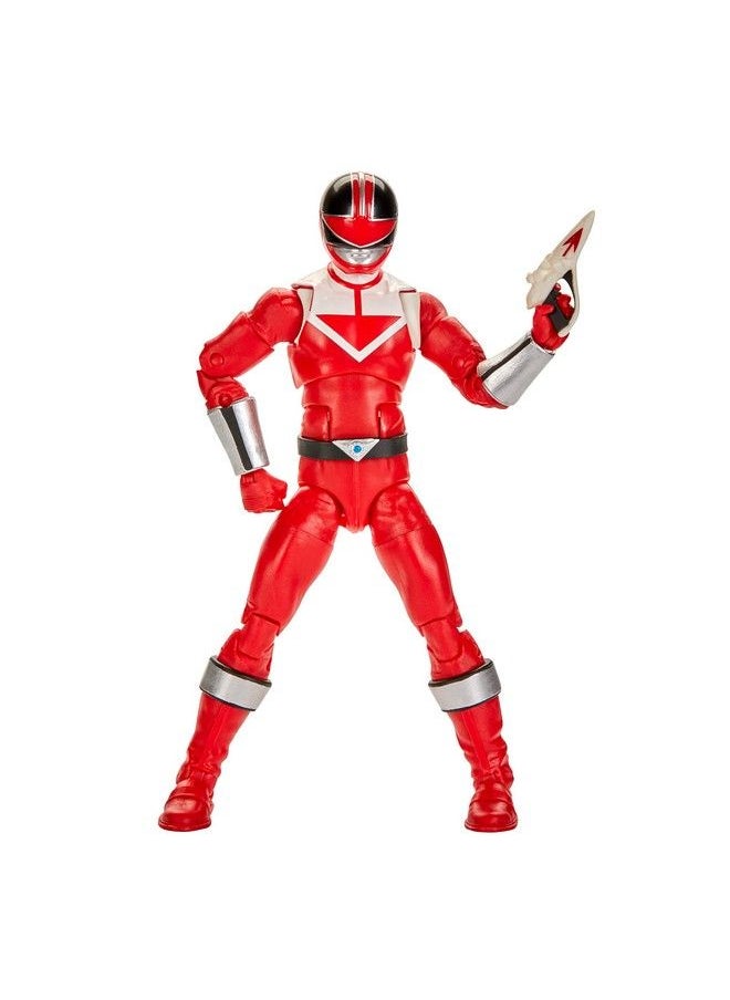POWER RANGERS - Lightning Collection Time Force Red Ranger 6Inch Premium Collectible Action Figure Toy With Accessories - Image 1