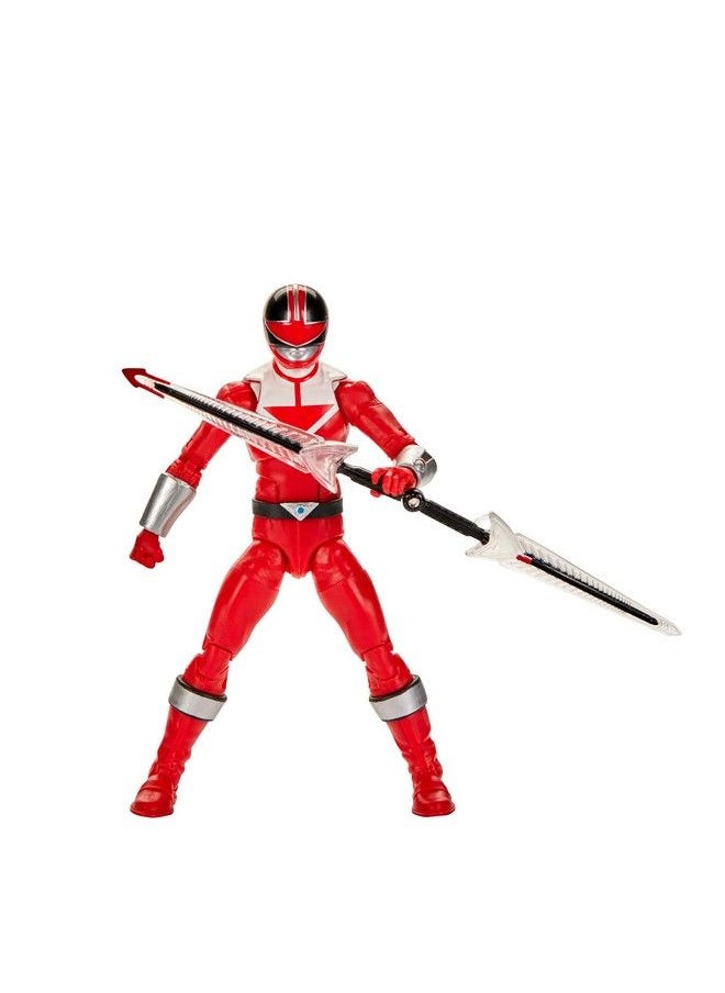 POWER RANGERS - Lightning Collection Time Force Red Ranger 6Inch Premium Collectible Action Figure Toy With Accessories - Image 1