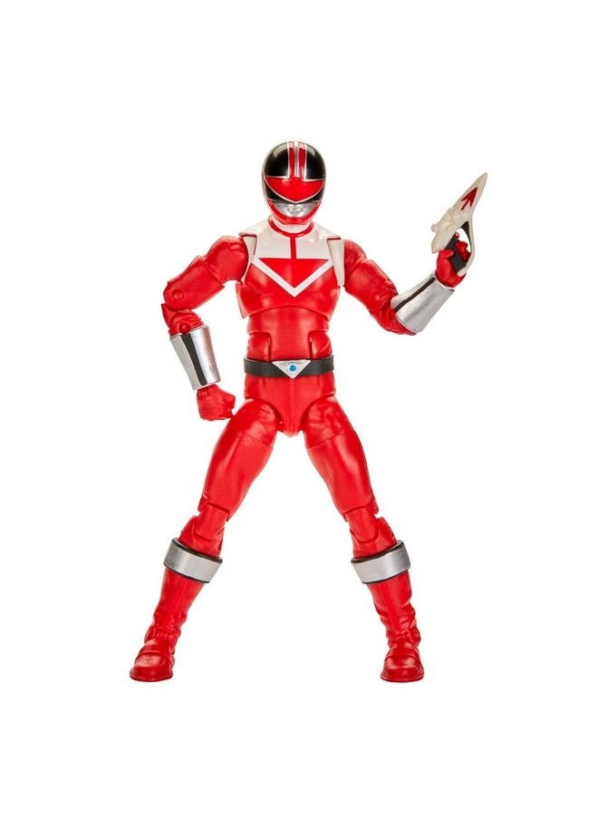 POWER RANGERS - Lightning Collection Time Force Red Ranger 6Inch Premium Collectible Action Figure Toy With Accessories - Image 1
