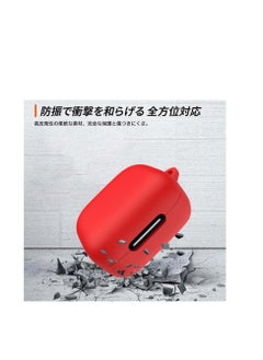 Silicone Case Compatible with Anker Soundcore R50i NC, Soft Slim Skin-Friendly Case, Shockproof Protective Cover with Carabiner