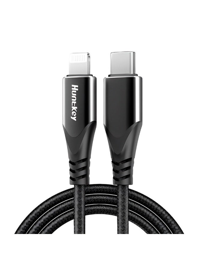 Huntkey USB-C to Lightning Cable 1.5 meter - Image 2