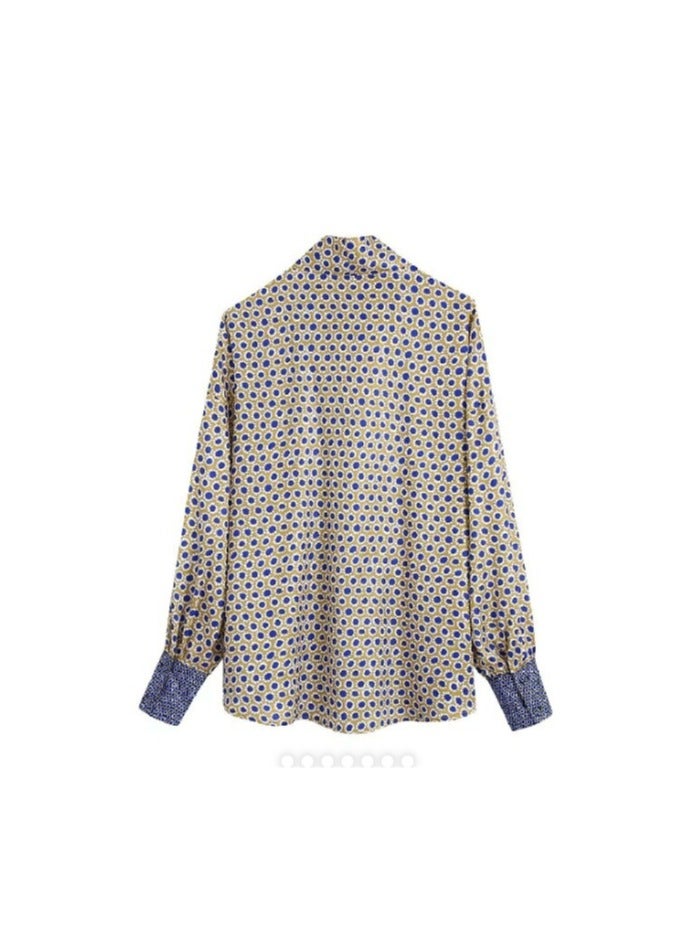 Shein Printed Blouse - Image 2