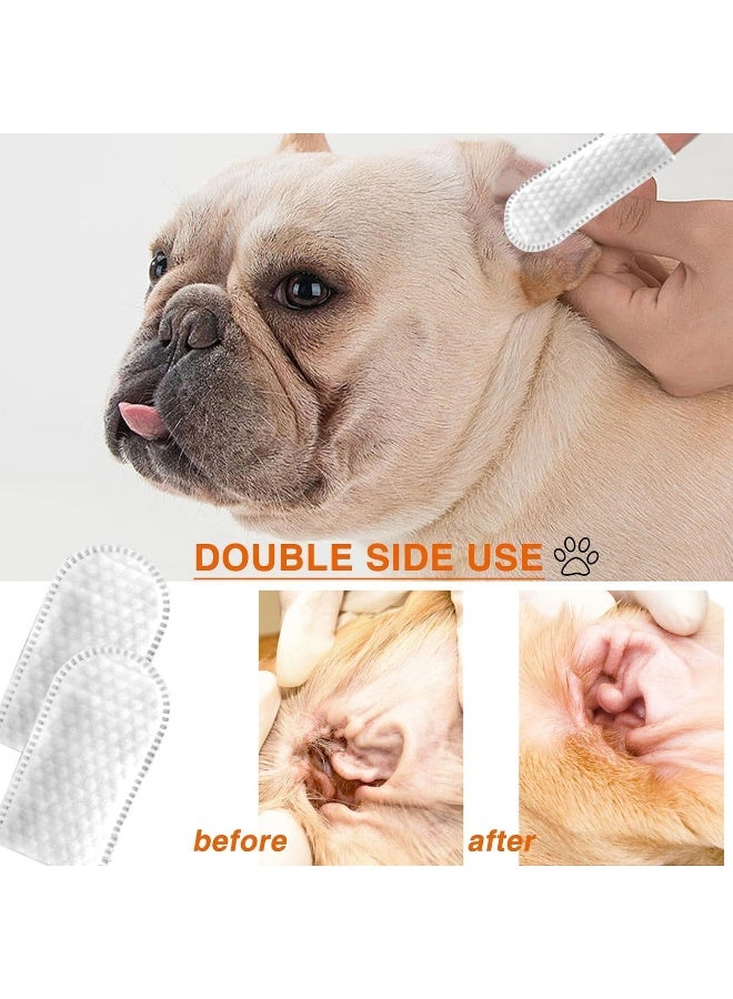 Mumoo Bear Mumoo Bear Dog Ear Cleaner Finger Wipes for Dogs and Cats 50 Pcs - Image 3