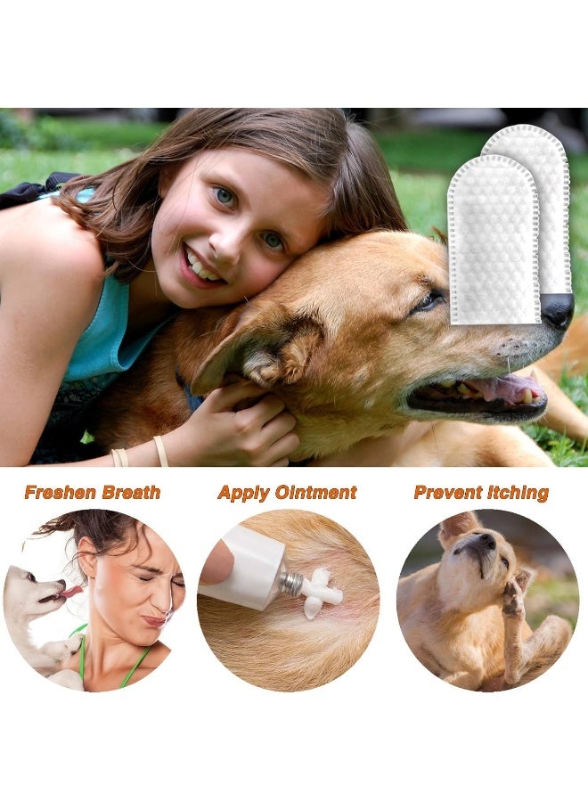 Mumoo Bear Mumoo Bear Dog Ear Cleaner Finger Wipes for Dogs and Cats 50 Pcs - Image 2