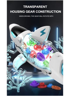 Toyland Gear Transmission Universal Shark Toy with Light and Music for Kids  - Image 4