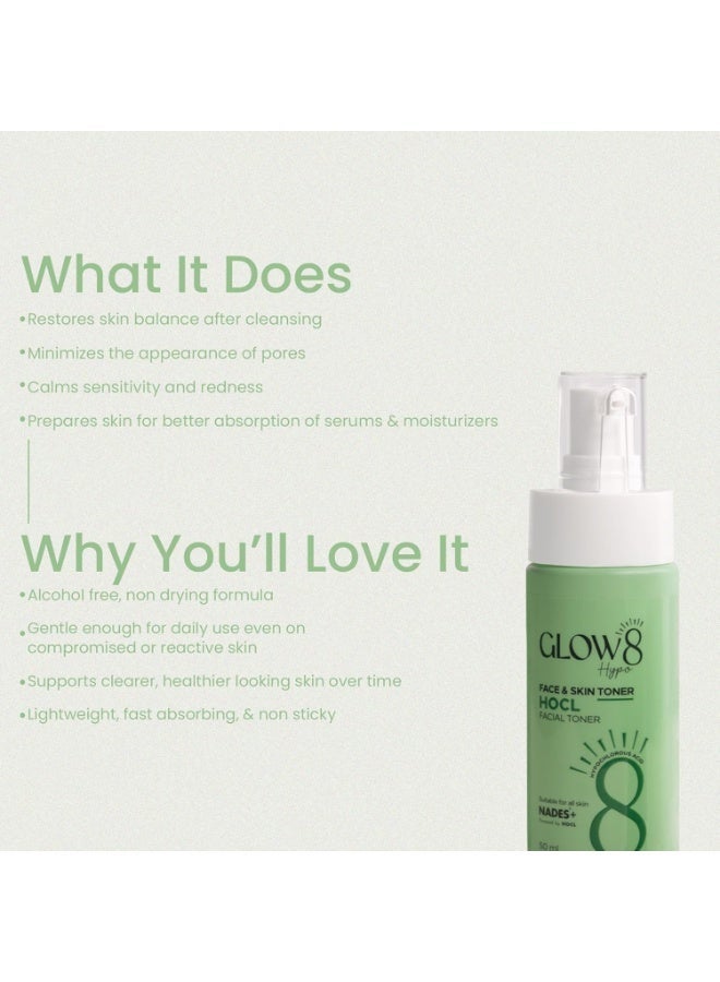  جلو8 GLOW 8 Hypo FACIAL TONER - Image 3